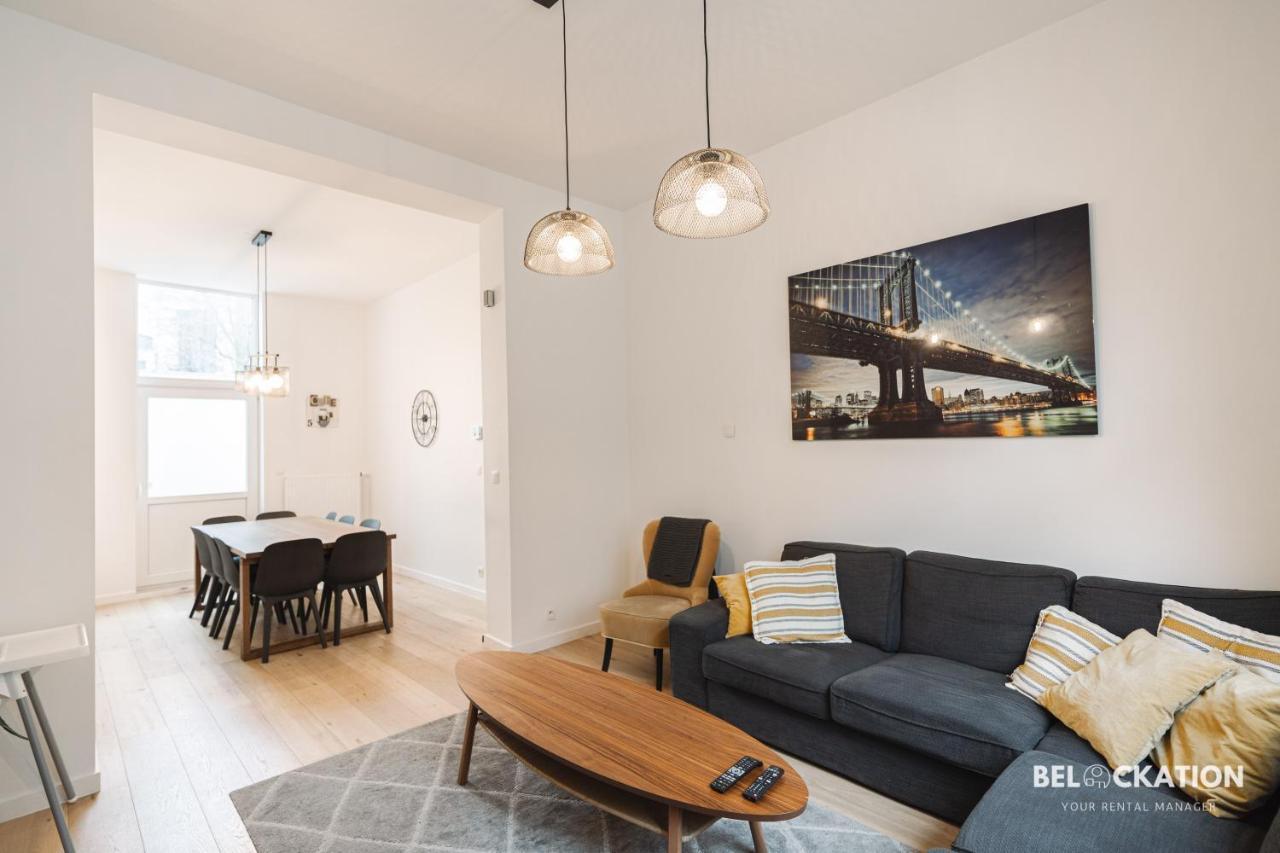 Maison Spacieuse De 6 Chambres Proche Gare Midi Brusel Exteriér fotografie